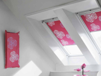 Velux Zatemňující rolety, manuální ovládání DKL